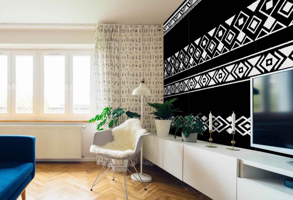 کاغذ دیواری های متفاوت و زیبای نمدی 